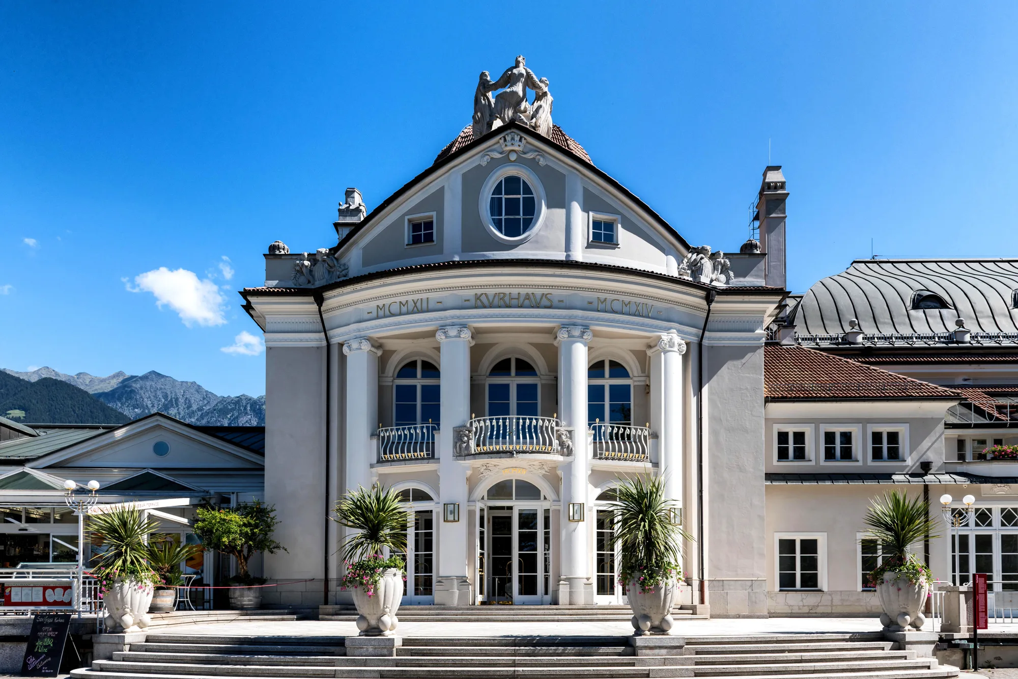 Il Kurhaus di Merano, edificio storico dall'architettura classica